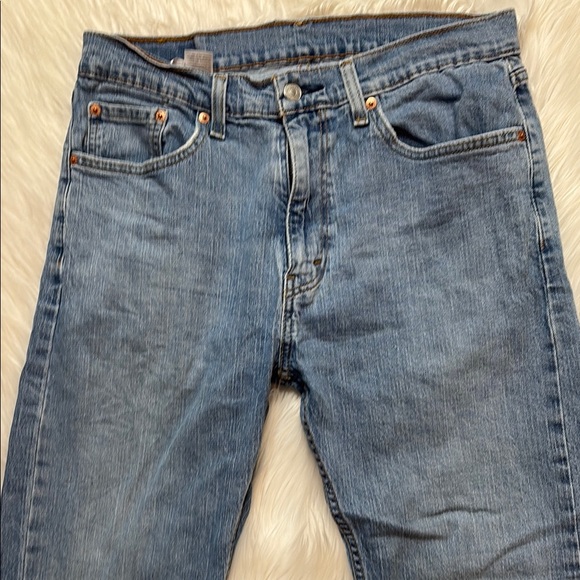 Levi's Men’s 505 Regular Fit Jeans, 33x30 - Picture 7 of 14